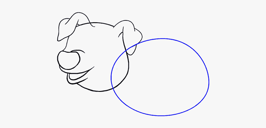 How To Draw Cartoon Pig - Pig Head Drawing Cartoon, Transparent Clipart