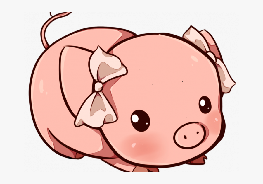 Cute Baby Pig Drawing, Transparent Clipart