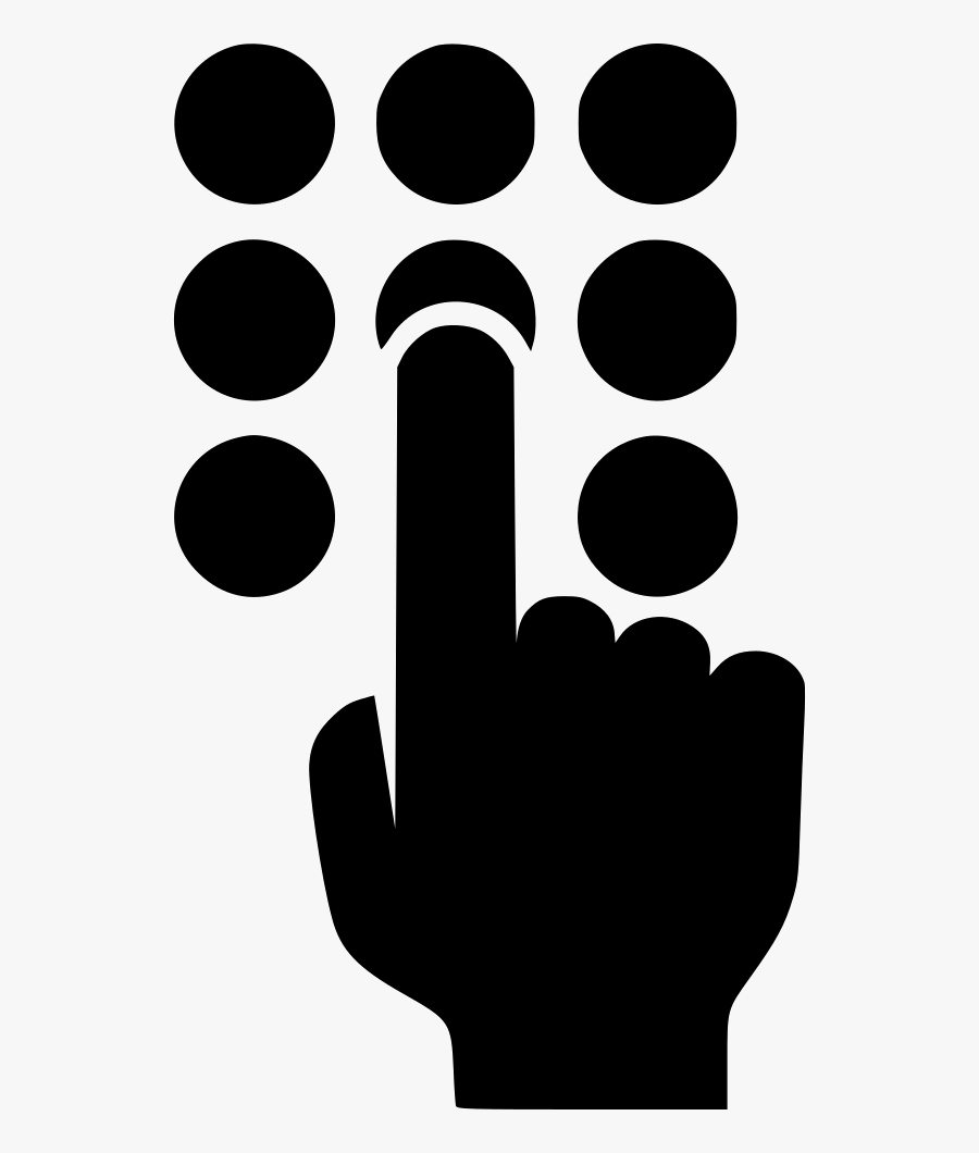 Dialing Dialpad Hand Finger - Phone Dial Pad Icon, Transparent Clipart