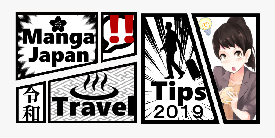 Manga Japan Travel Tips - Cartoon, Transparent Clipart