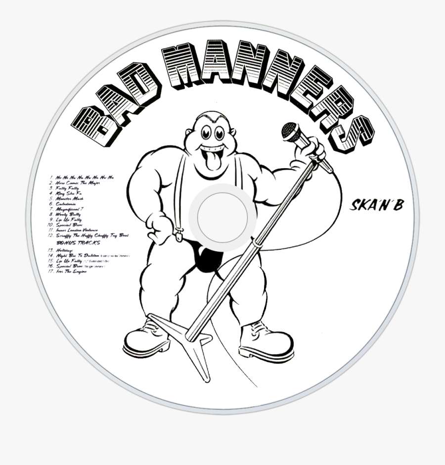 Bad Manners Ska N B Album Cover, Transparent Clipart