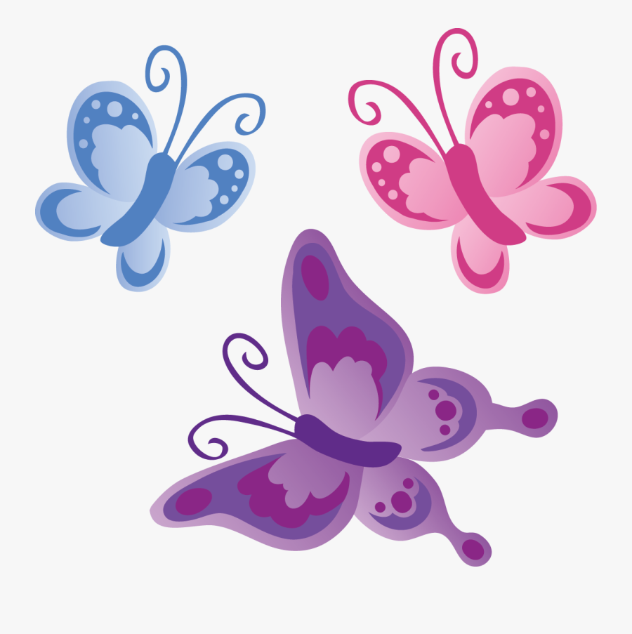 Cartoon Clip Art Design - Free Printable Clip Art Butterfly, Transparent Clipart
