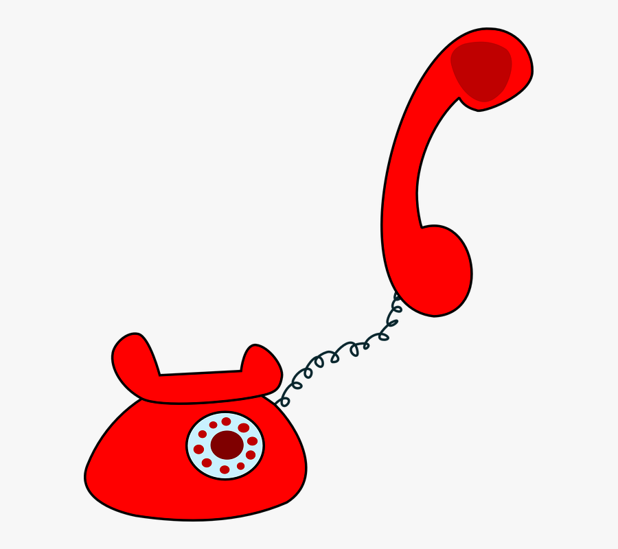 The Clue Phone Is Ringing - Telephone Png Image Cartoon, Transparent Clipart