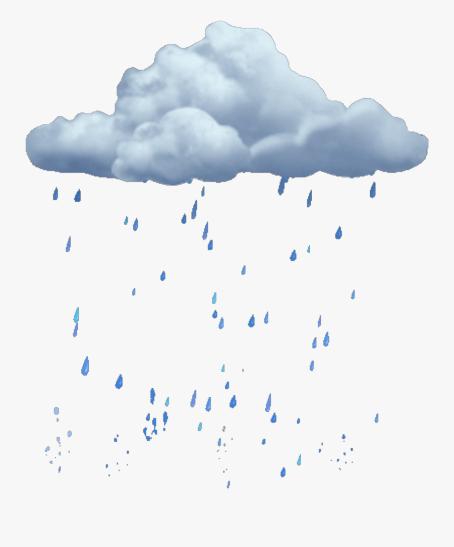 Cloud Gif Clip Art Rain Drawing - Transparent Background Rain Cloud, Transparent Clipart