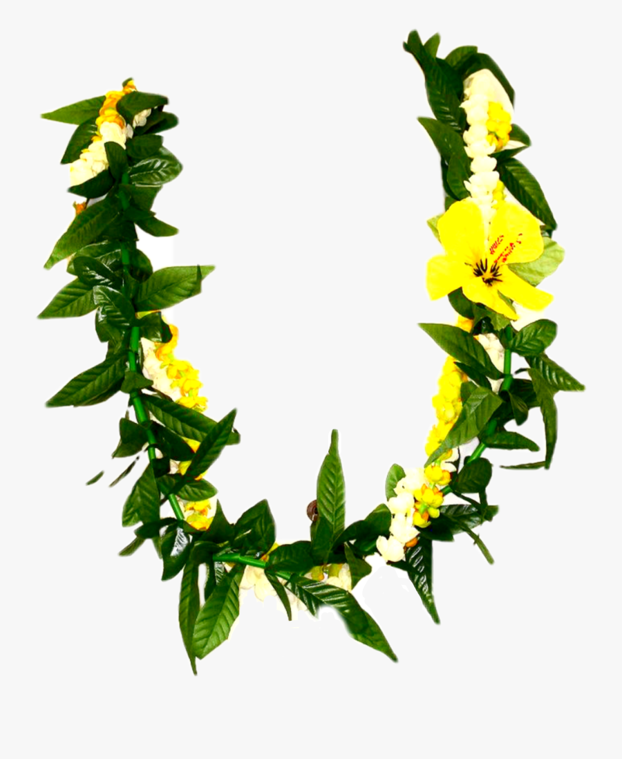 #lei #hawaiian #hawaii - Hawaii Flower Necklace Png , Free Transparent