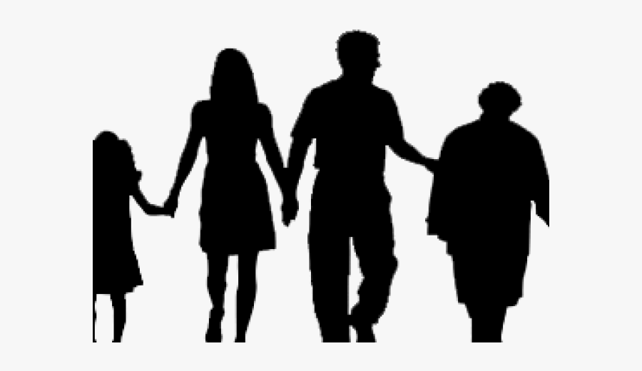 People Silhouette Clipart Reunion - Silhouette Family Reunion Clipart ...