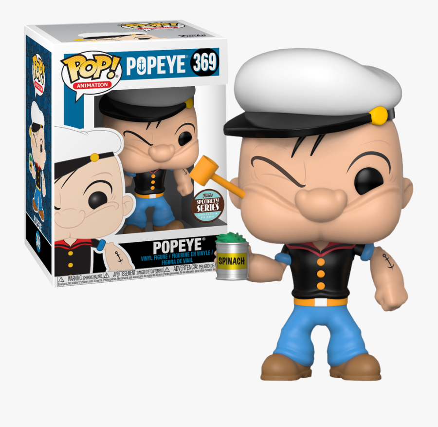 Popeye Funko Pop, Transparent Clipart