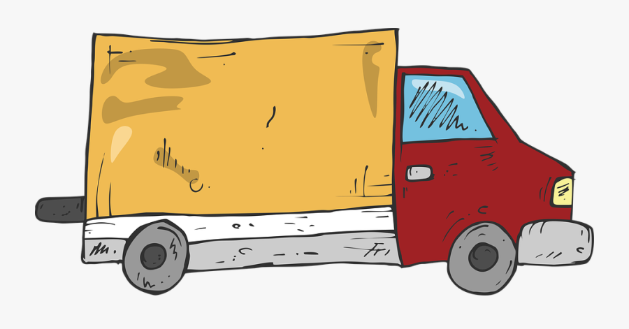 Red Car, A Big Car, Drawing Kit, Hand Drawn Car - Big Drawing Car, Transparent Clipart