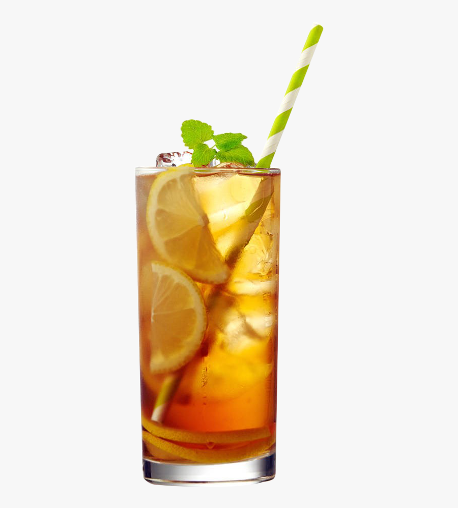 Transparent Sweet Tea Clipart - Lemon Iced Tea Png, Transparent Clipart