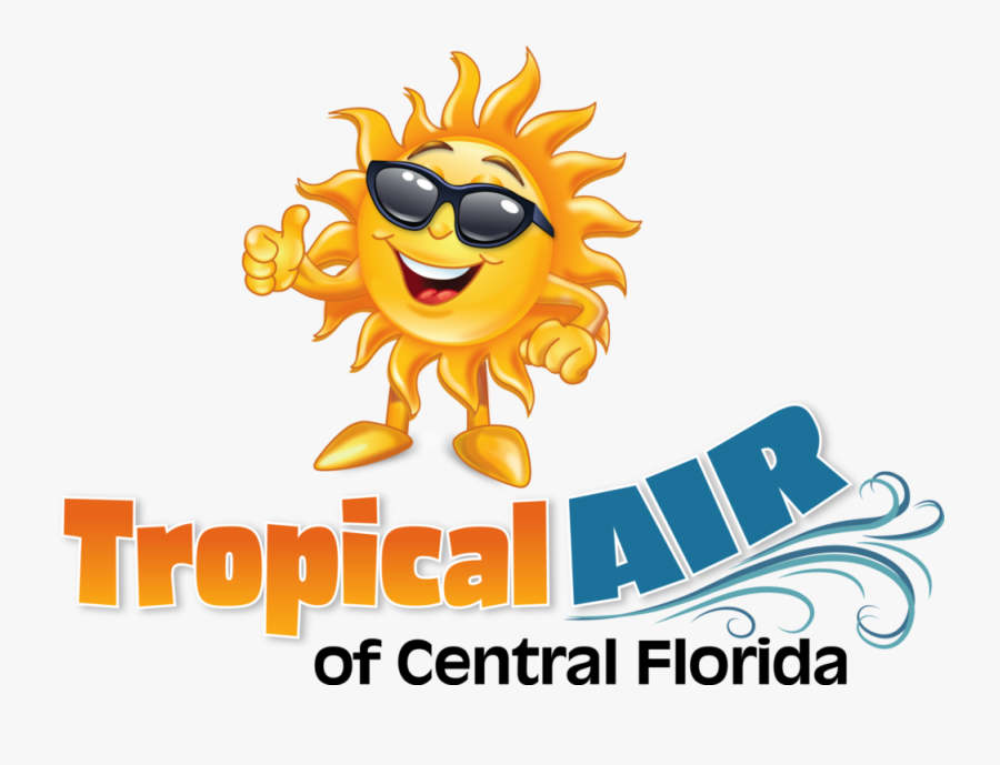 Tropical Air Of Central Florida Logo - Cartoon, Transparent Clipart