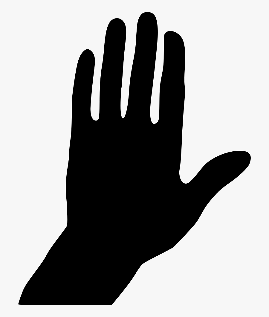 Thumb Hand Model Silhouette Glove Clip Art - Clip Art , Free ...