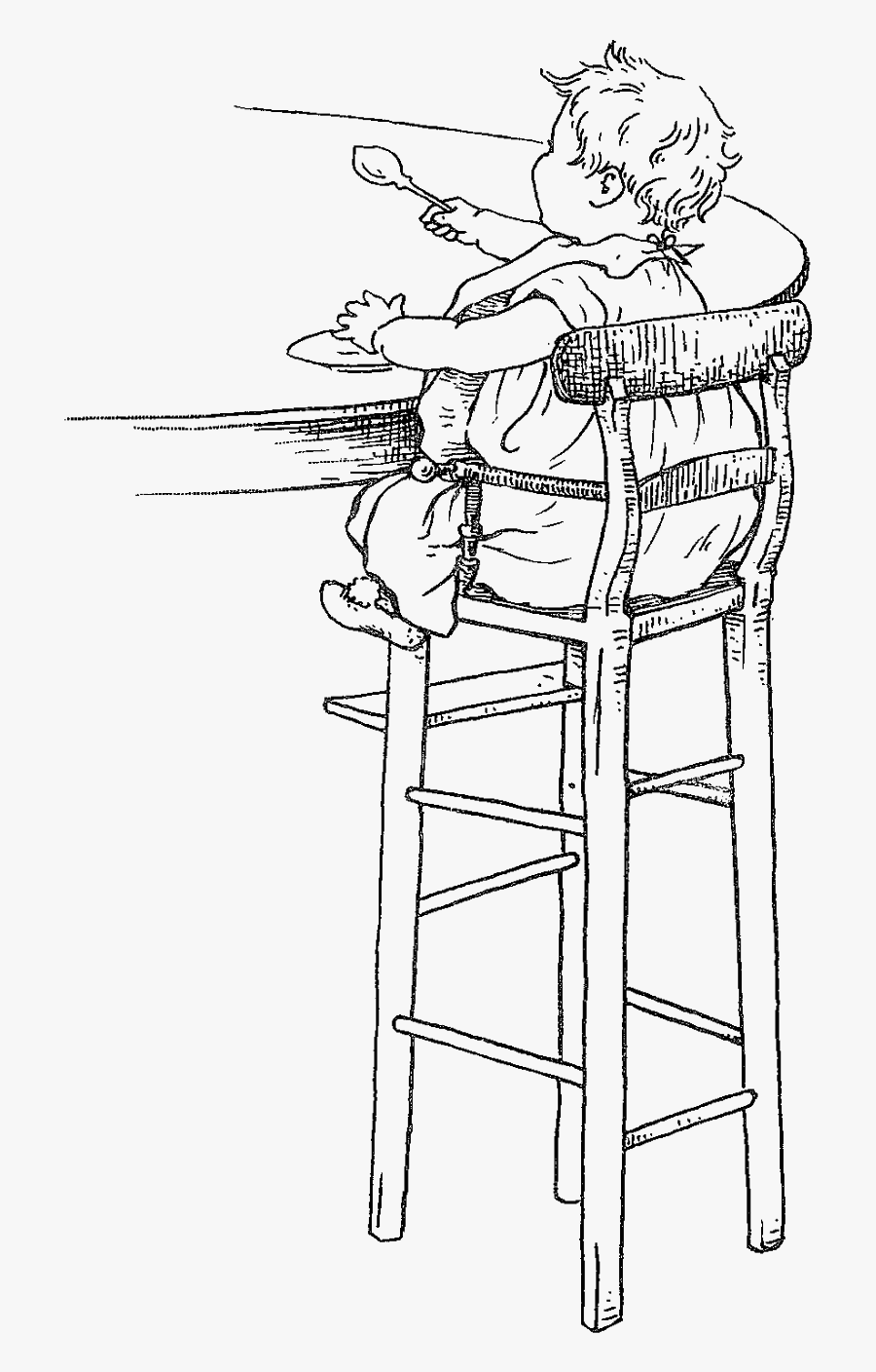 Table Clip High Chair - Bar Stool, Transparent Clipart