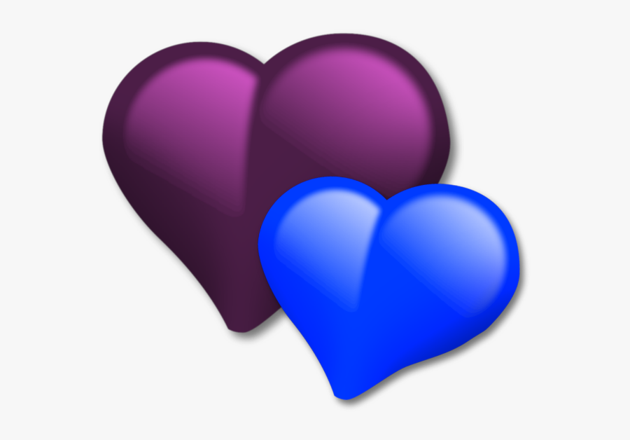 #mq #purple #blue #hearts #heart - Purple And Blue Hearts , Free ...
