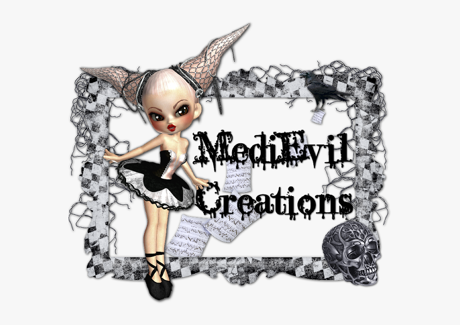 Medievil Creations - Tattooed Skulls, Transparent Clipart