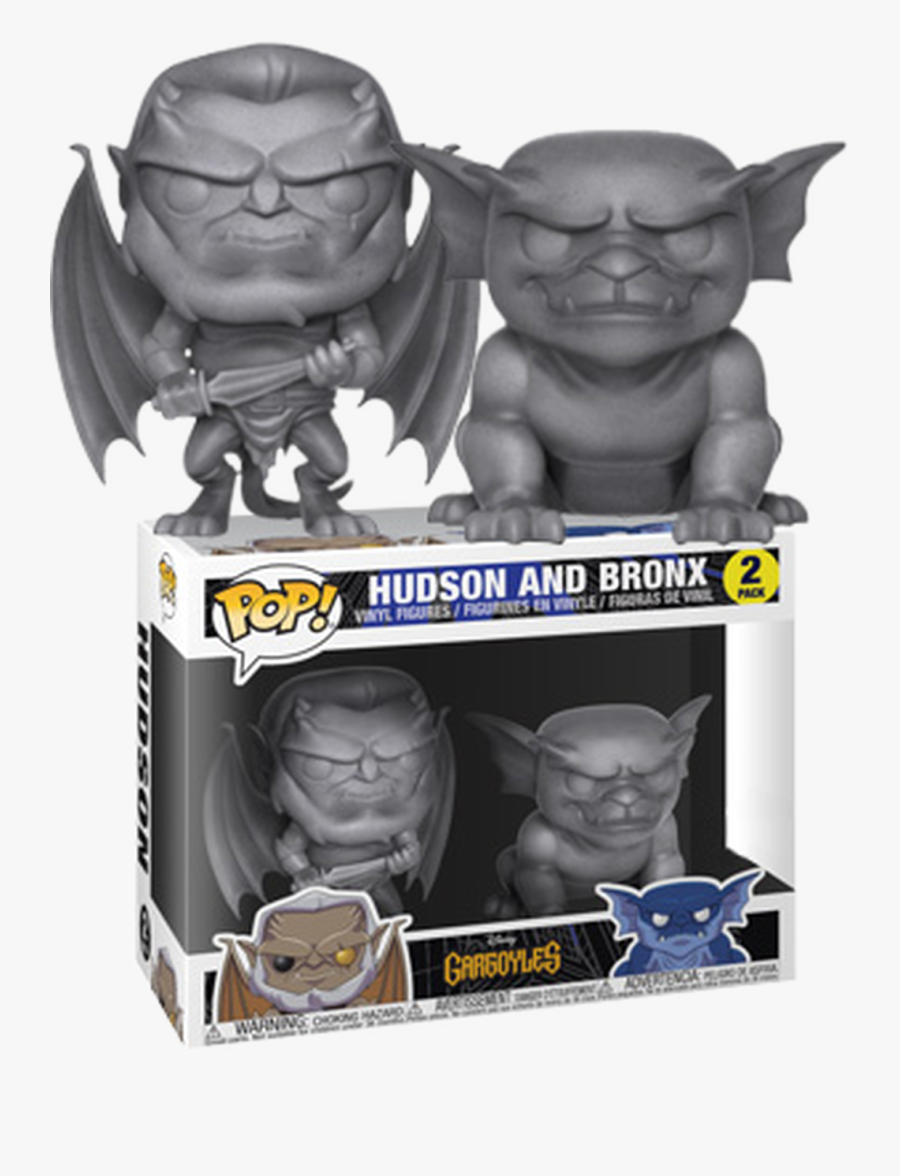 Hudson & Bronx Us Exclusive Pop Vinyl Figure 2-pack - Gargoyle Funko, Transparent Clipart