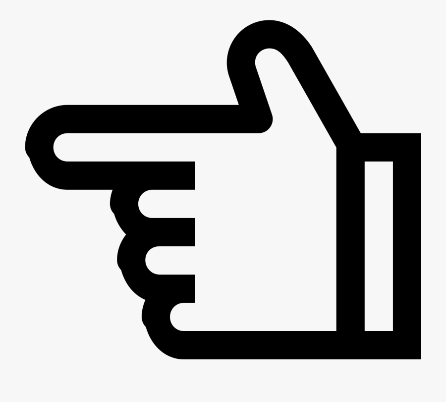 Finger Computer Icons Hand - Thumb Left Icon, Transparent Clipart