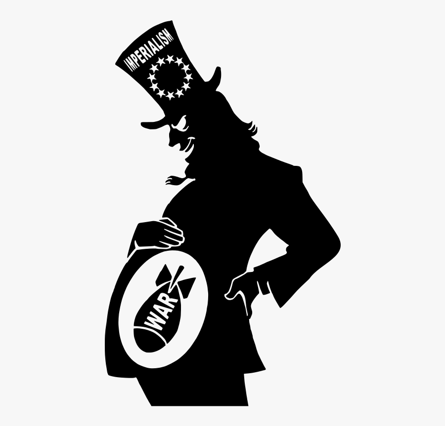 Usa, War, Uncle Sam, Terror, Silhouette - Capitalism Clipart, Transparent Clipart