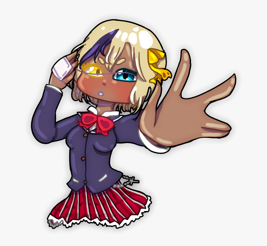 Duette Cosplaying As Rikka Takanashi - Cartoon, Transparent Clipart