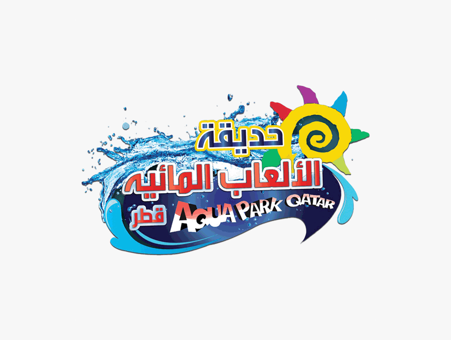 Aqua Park Qatar Logo, Transparent Clipart