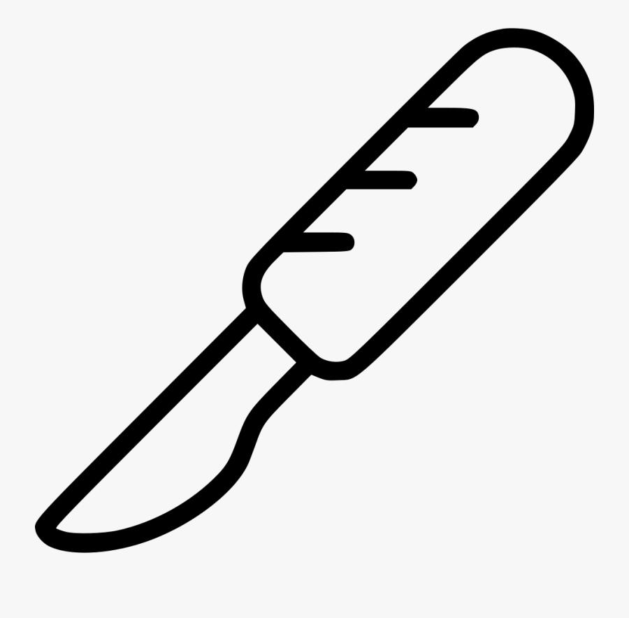 Scalpel Knife Surgeon Surgery Blade - Icon Blade Surgery Png, Transparent Clipart