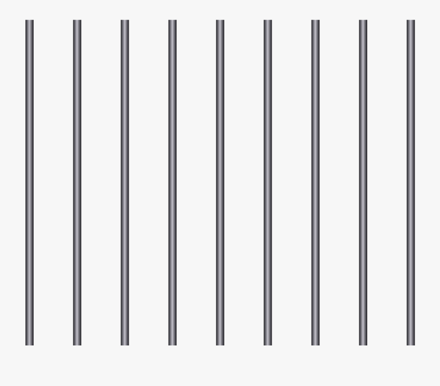 Transparent Jail Bars Png - Black White Pin Stripe, Transparent Clipart