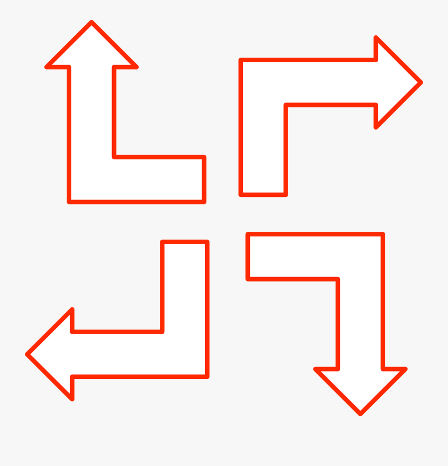 Arrow, Set, Flowchart, Exit, Geometry, Leave, Direction - Arrow, Transparent Clipart