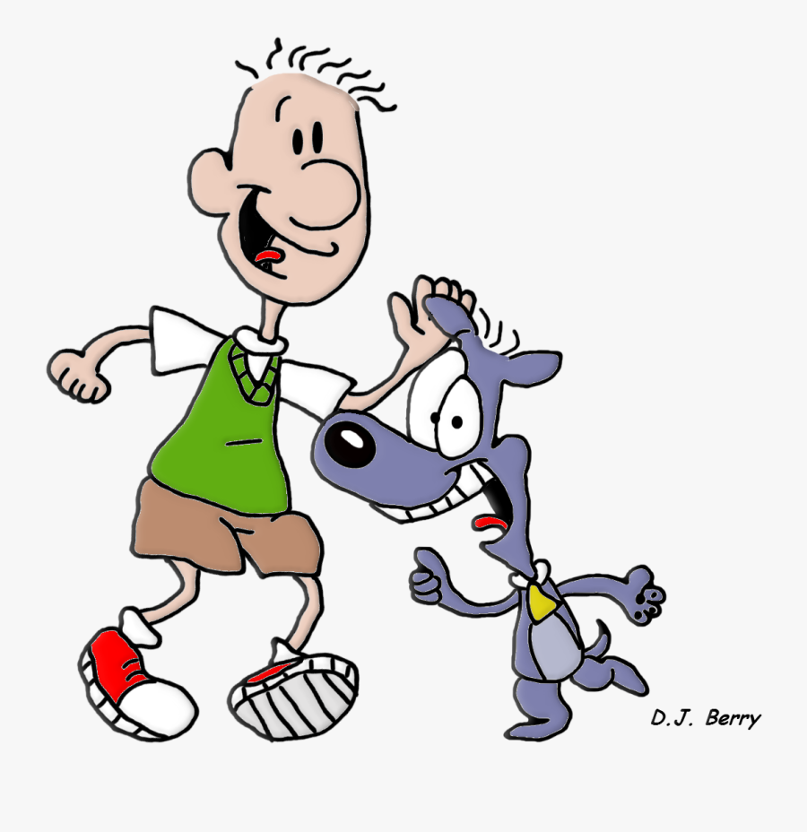 Doug And Porkchop - Cartoon, Transparent Clipart