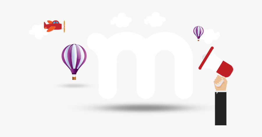 Hot Air Balloon, Transparent Clipart