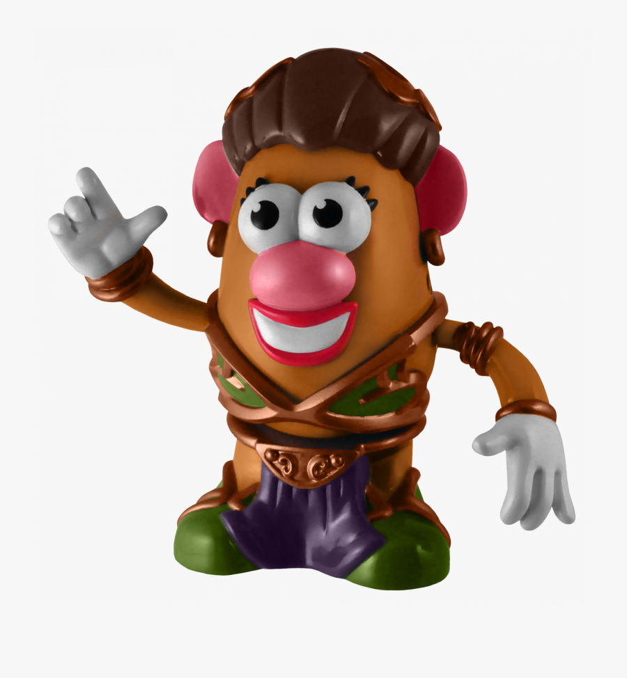 Mr Potato Head - Mr Potato Head Star Wars Leia, Transparent Clipart