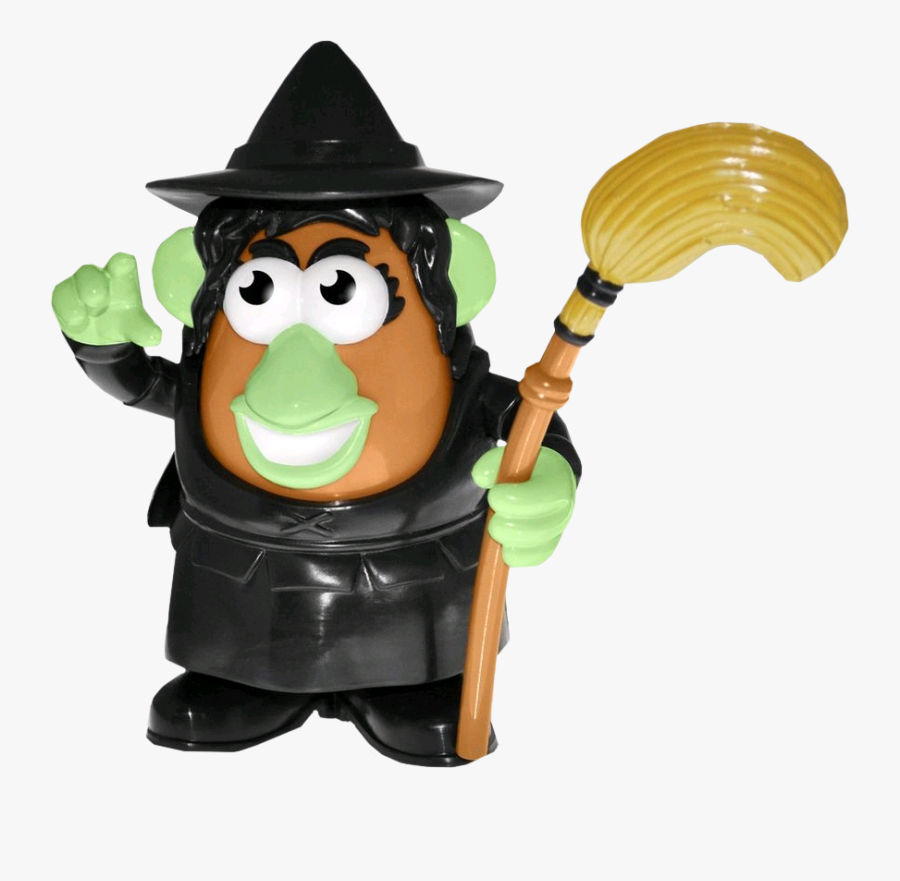 Mr Potato Head Witch, Transparent Clipart
