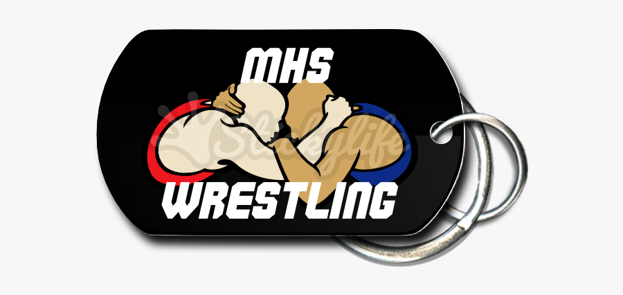 Wrestling Key Chain Front - Boxing, Transparent Clipart