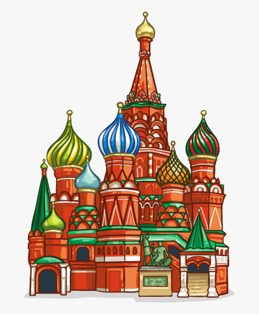 Saint Basil's Cathedral Clipart, Transparent Clipart