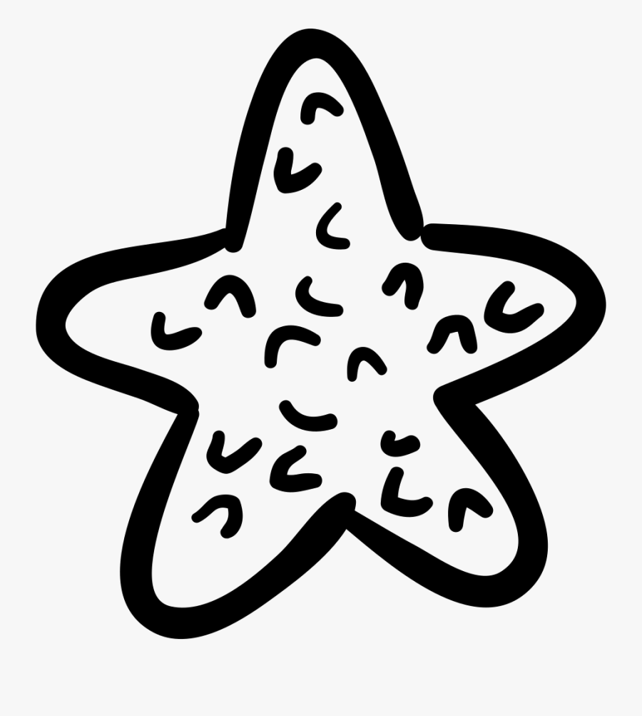 Sea Star - Starfish, Transparent Clipart