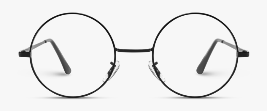 Transparent Aviators Retro - Round Frame Glasses Png, Transparent Clipart