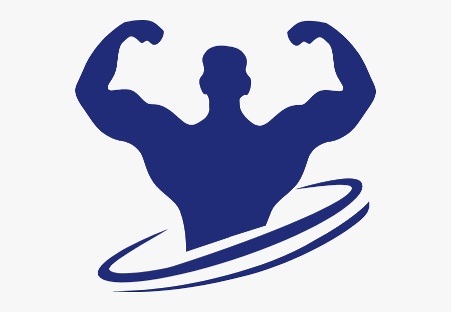 Free Online Male Man Characters Muscles Vector For - Body Builder Logo Png, Transparent Clipart