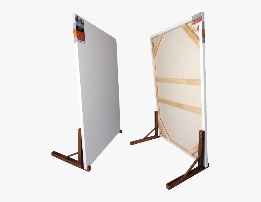 Art Canvas Png - Art Easel For Large Canvases, Transparent Clipart