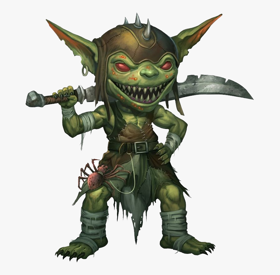 Creature Clipart Goblin - Pathfinder Goblin, Transparent Clipart