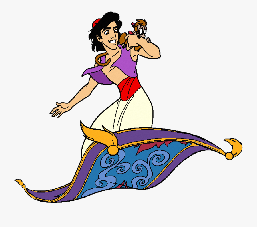 Magic Carpet Aladdin Cartoon, Transparent Clipart
