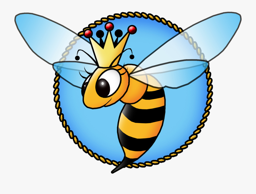 Mobile Notary - Cartoon Drawing Queen Bee, Transparent Clipart