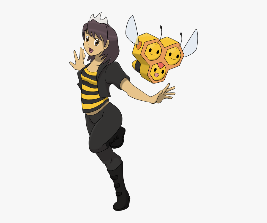 Fangurley-art - Queen Bee Pokemon, Transparent Clipart