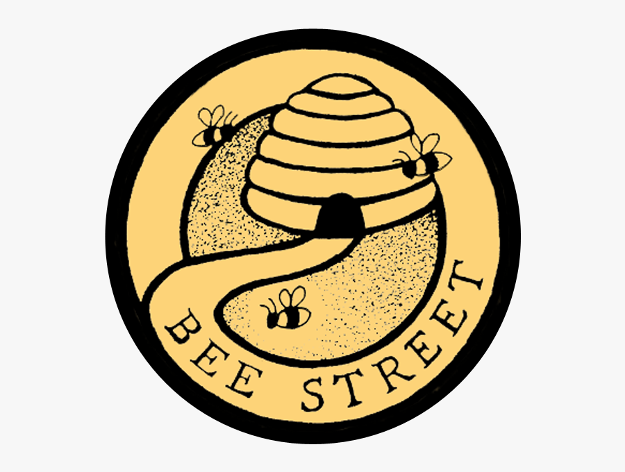 Bee Street Honey, Llc Logo, Transparent Clipart