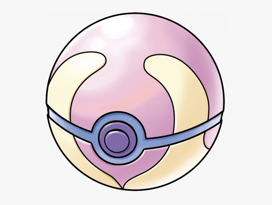 Pokemon Heal Ball, Transparent Clipart