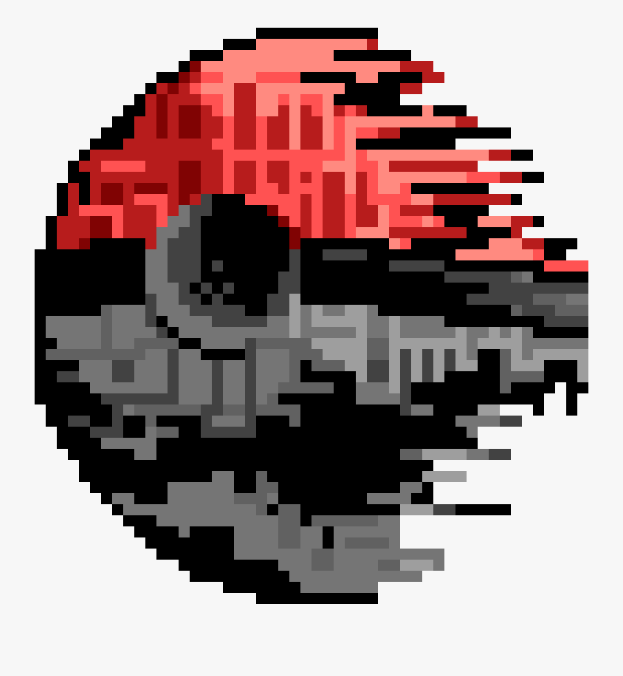 Pokeball Death Star Png - Pokeball Death Star, Transparent Clipart