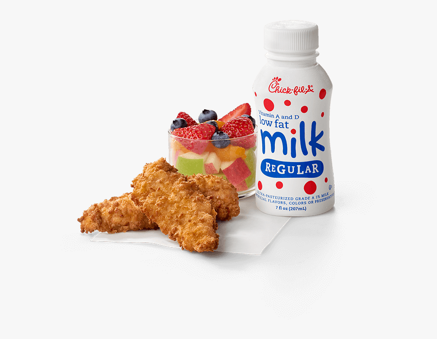Chick N Strips™ Kid"s Meal - Chick Fil A Grilled Nuggets Kids Meal, Transparent Clipart