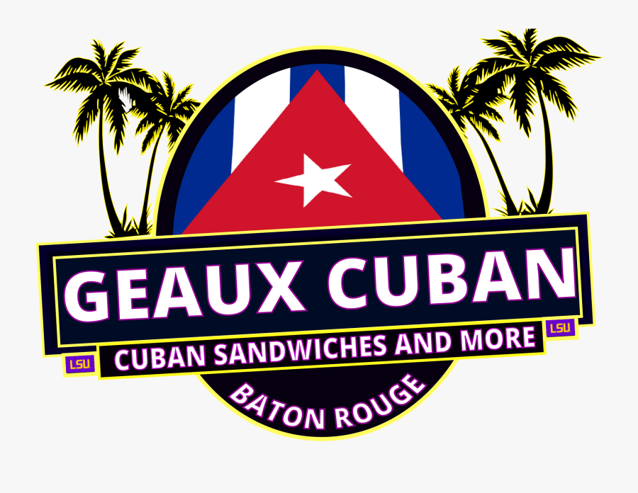 Geaux Cuban, Transparent Clipart