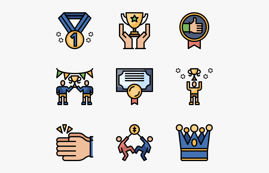 Winning - Puzzle Icons, Transparent Clipart