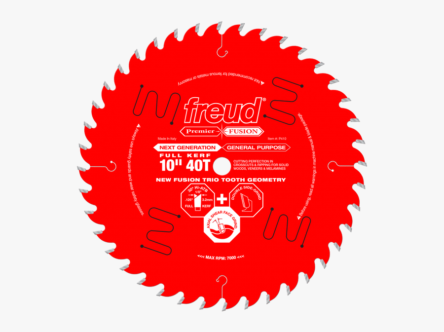 Freud Diablo Saw Blade, Transparent Clipart