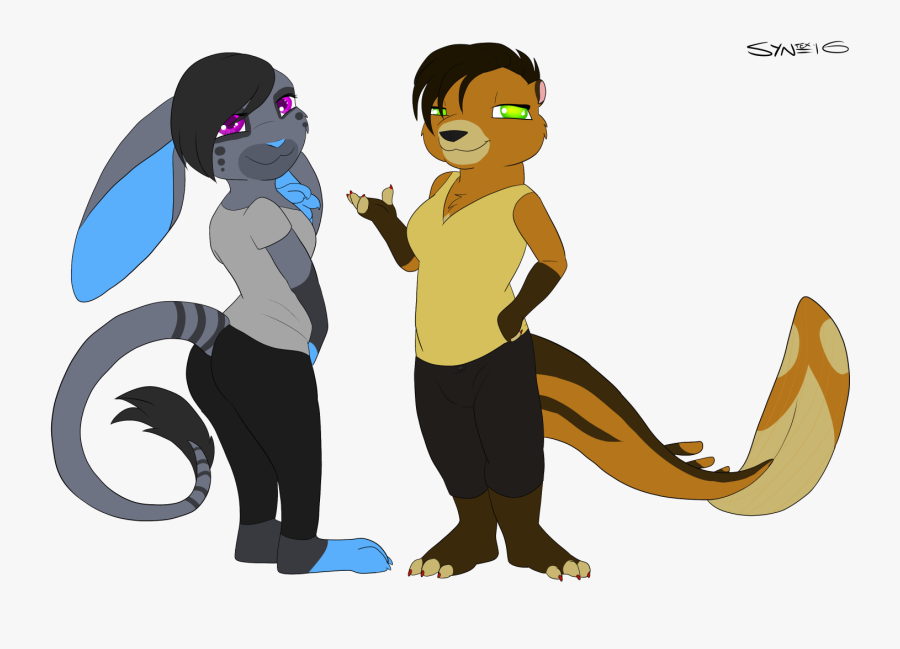 Our Sonas In Zootopia Style - Cartoon, Transparent Clipart