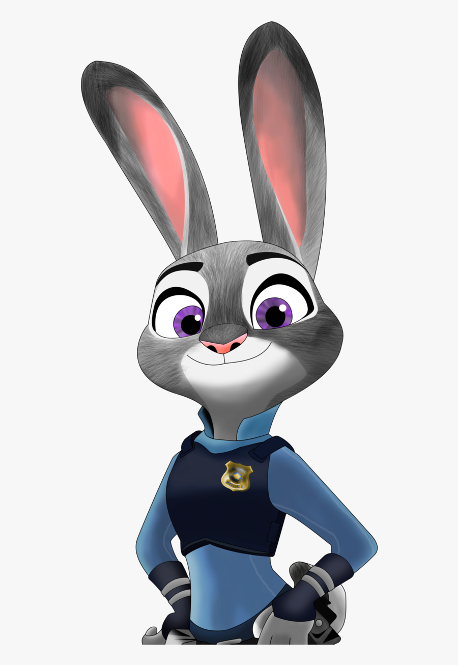 Judy Hopps Art Png, Transparent Clipart