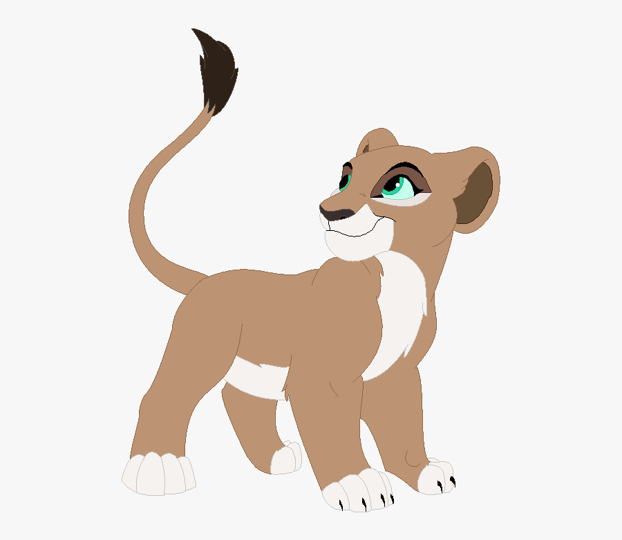 Nala Simba Zira Kiara Lion - Lion King Girl Cub, Transparent Clipart